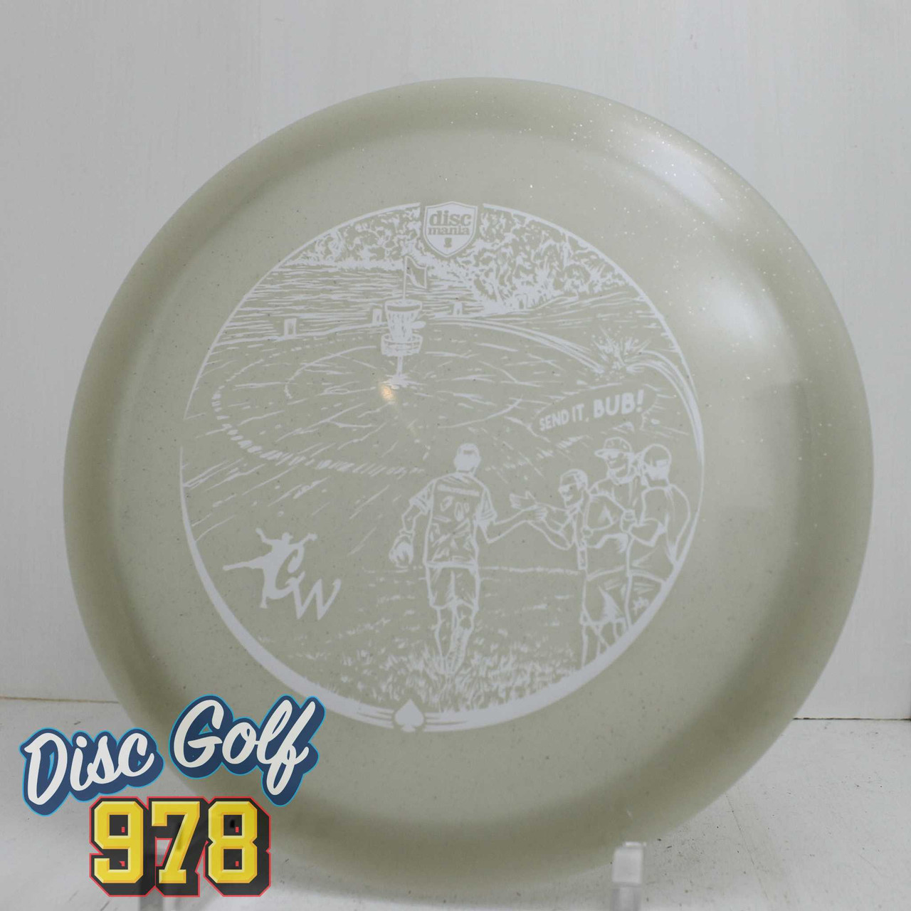 Discmania FD1 Metal Flake Color Glow C-Line Casey White 174.6g White White F