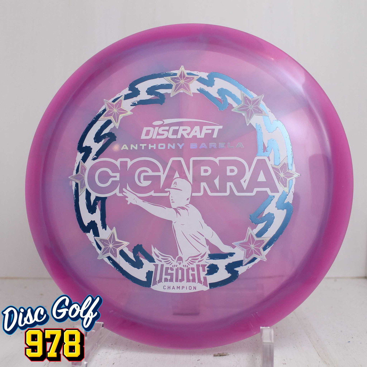 Discraft Cigarra Z Swirl Antony Barela 2025 USDGC 175.1g Magenta C