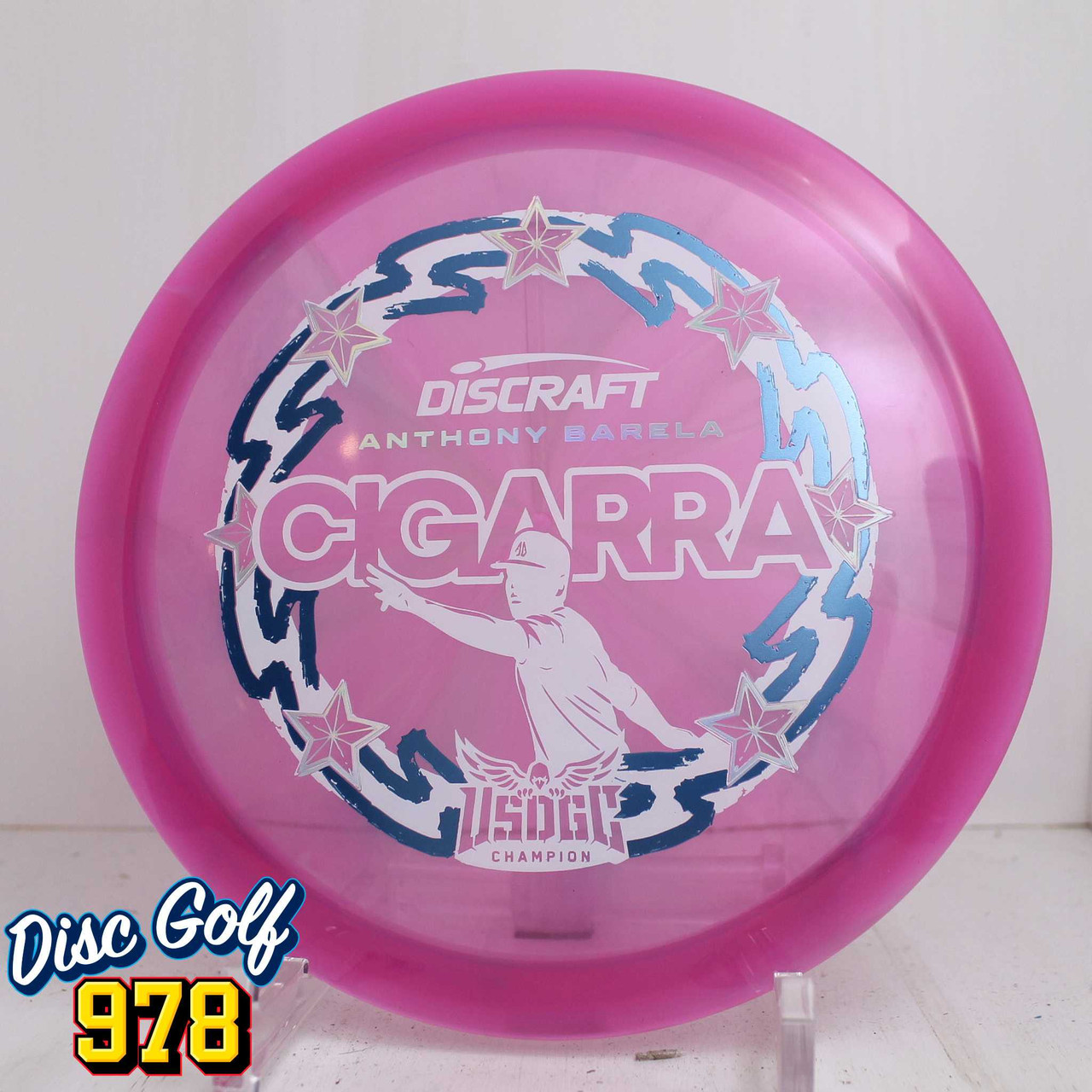 Discraft Cigarra Z Swirl Antony Barela 2025 USDGC 174.8g Magenta A