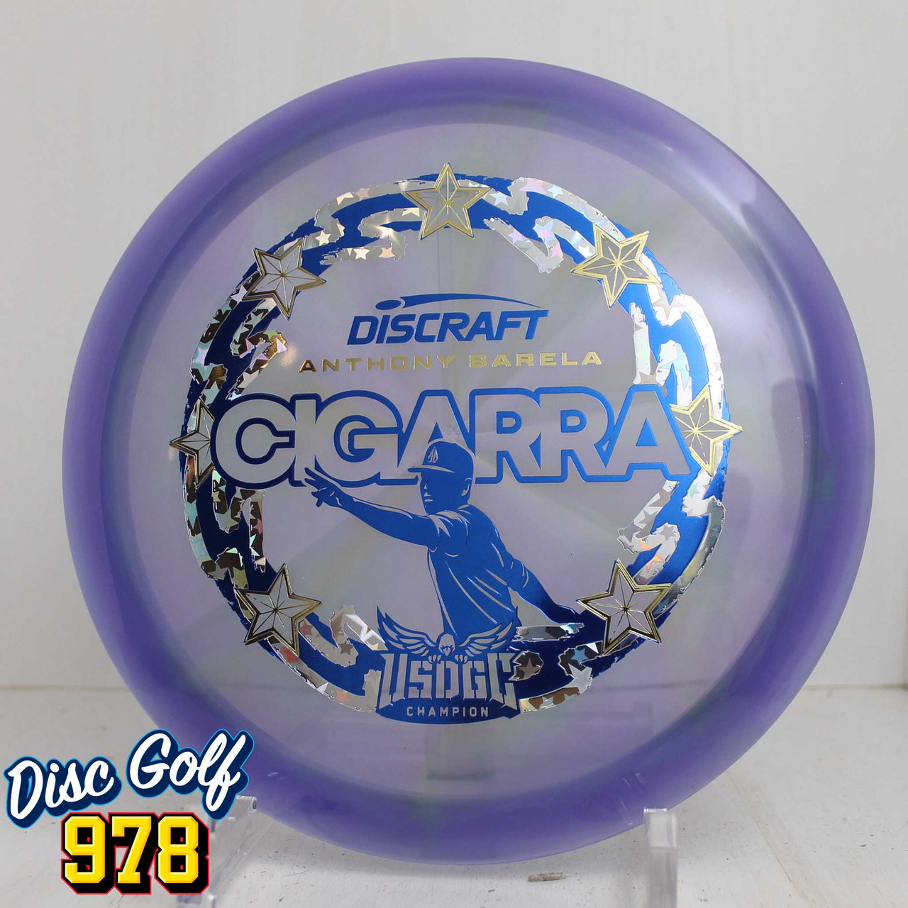 Discraft Cigarra Z Swirl Antony Barela 2025 USDGC 174.4g Purple