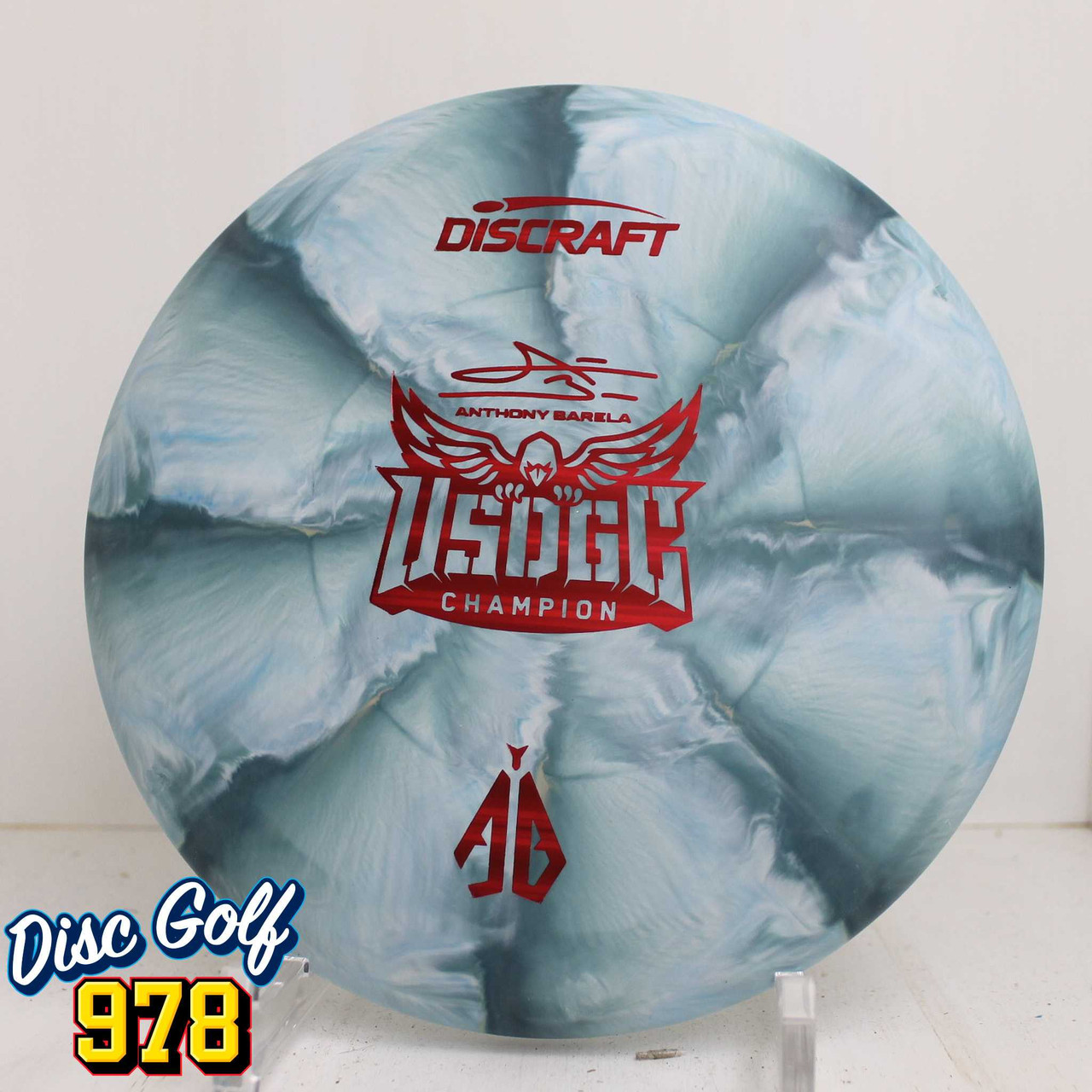 Discraft Focus Swirl CT Anthony Barela 2025 USDGC 173.6g DkGreenish