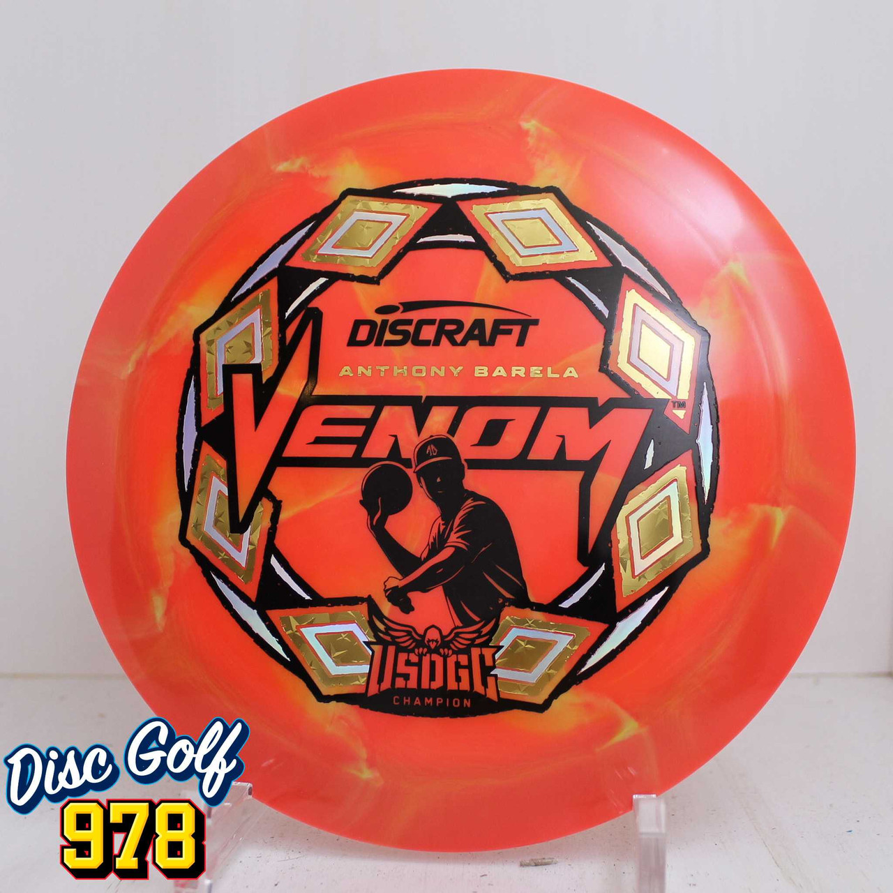 Discraft Venom ESP Swirl - Anthony Barela 2025 USDGC 174.5g Reddish