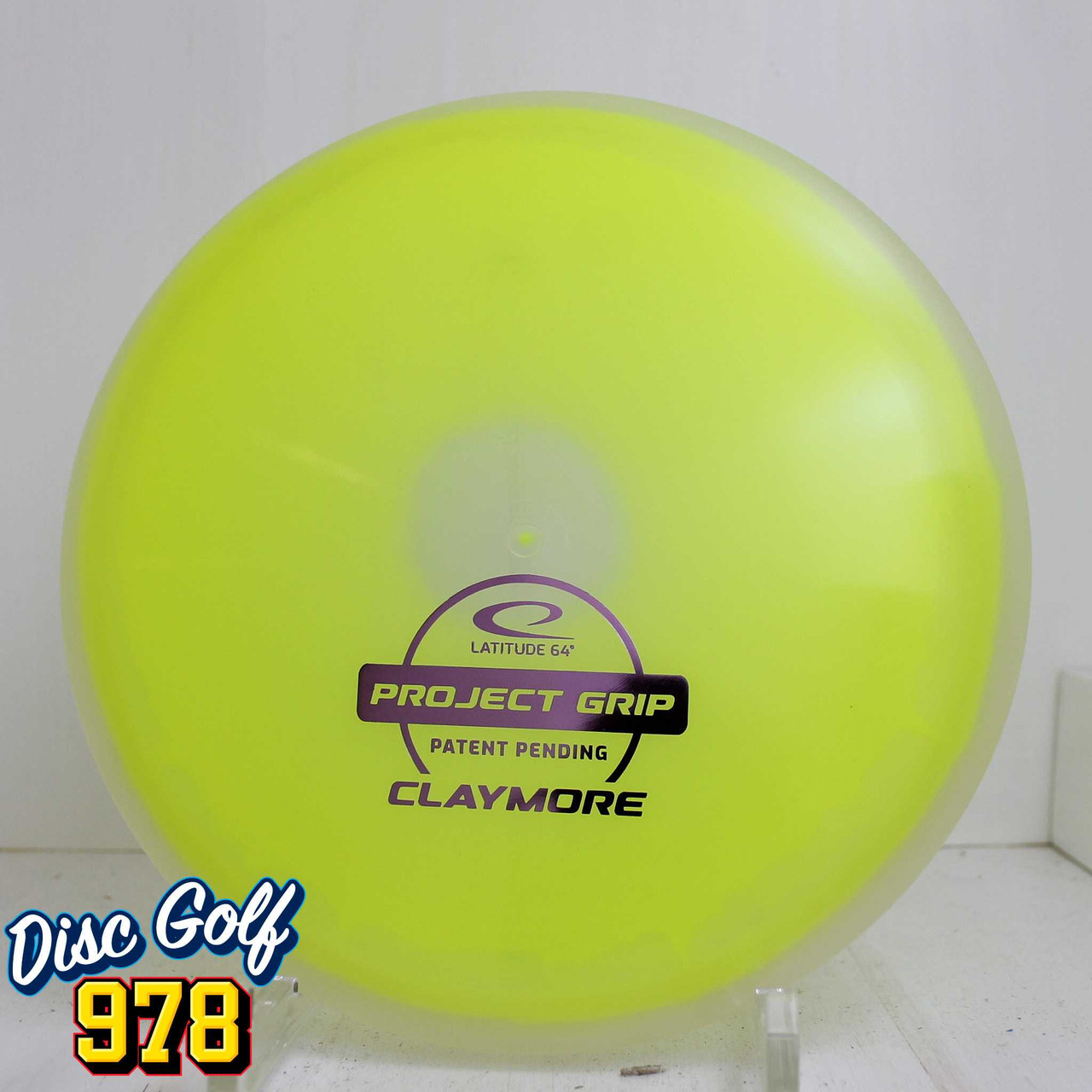 Latitude 64 Claymore Project Grip 180.0g Yellow D