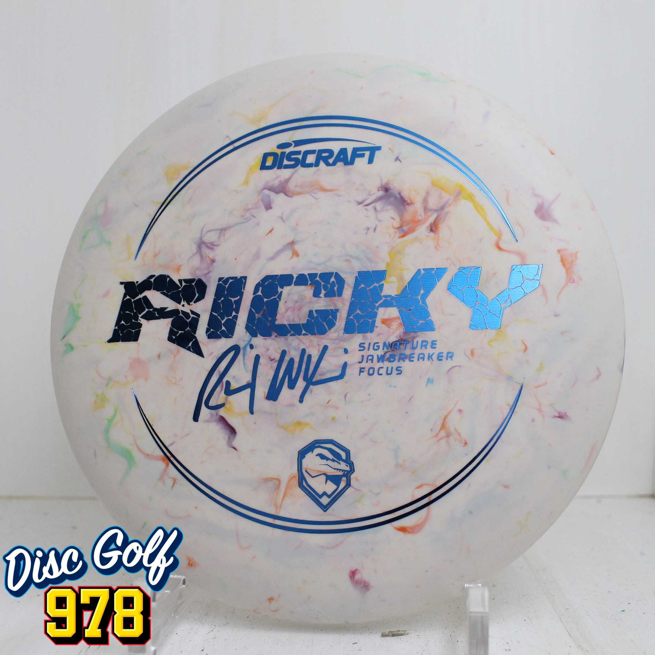 Discraft Focus Jawbreaker Ricky Wysocki 173.0g White Blue Foil A