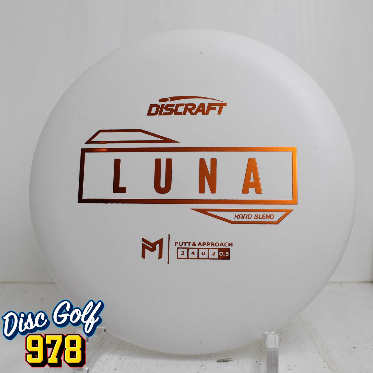 Discraft Luna Putter Line Hard 173.7g White B