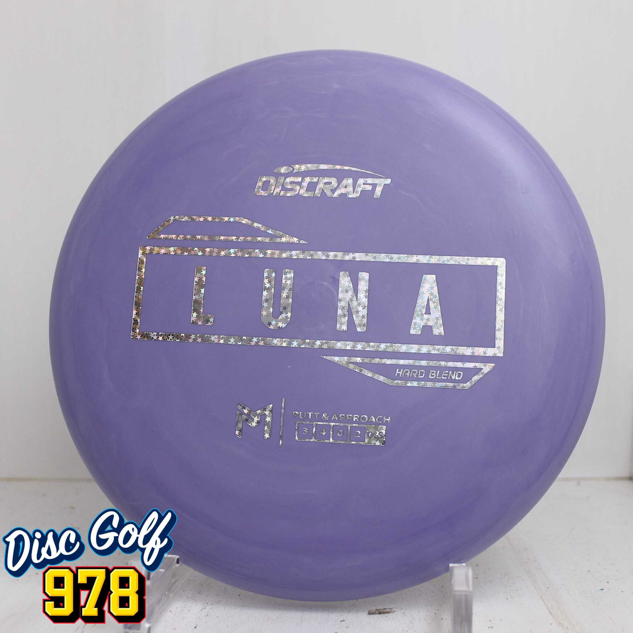 Discraft Luna Putter Line Hard 174.6g Purple D