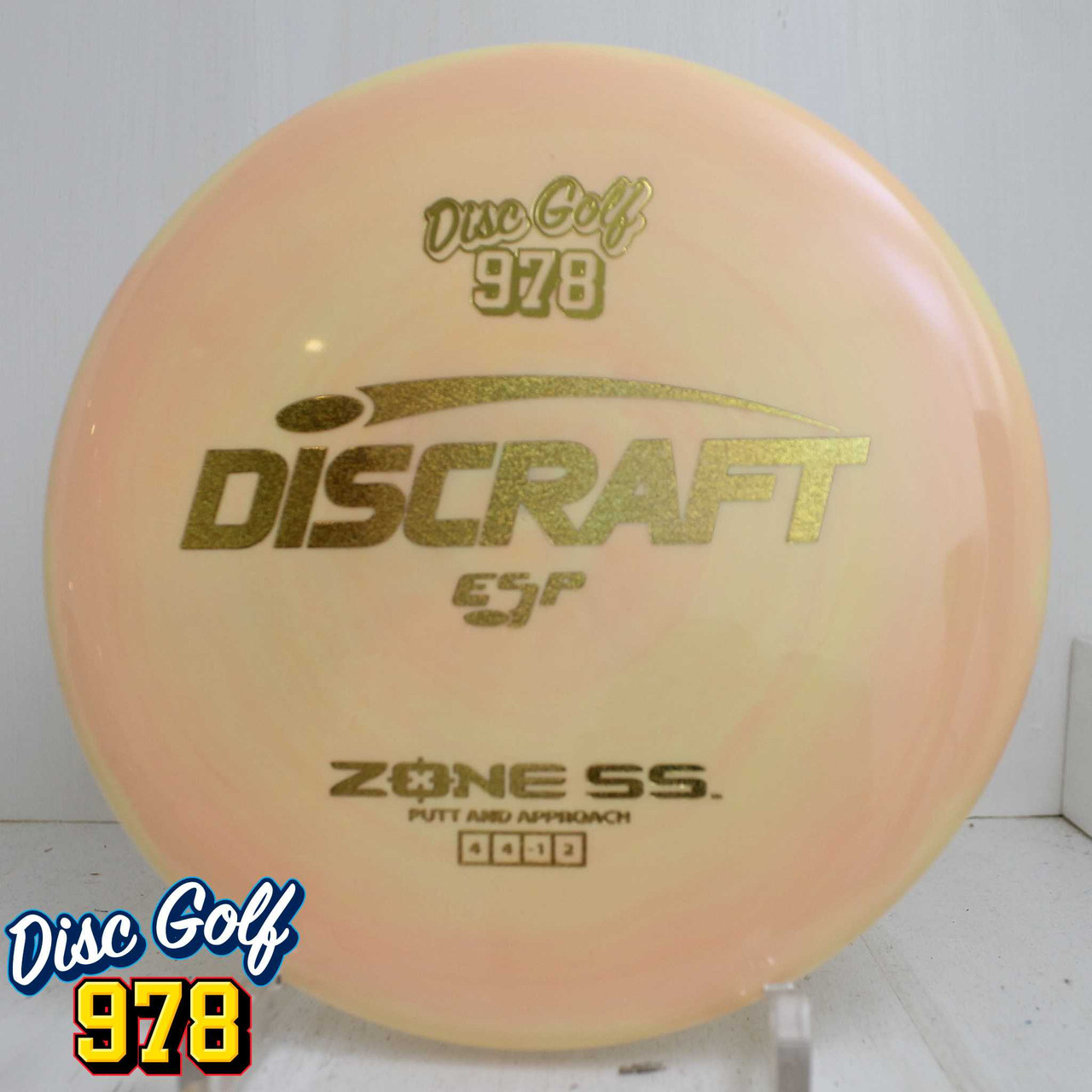 Discraft Zone SS ESP - 978 Hot Stamp 174.9 Peachy