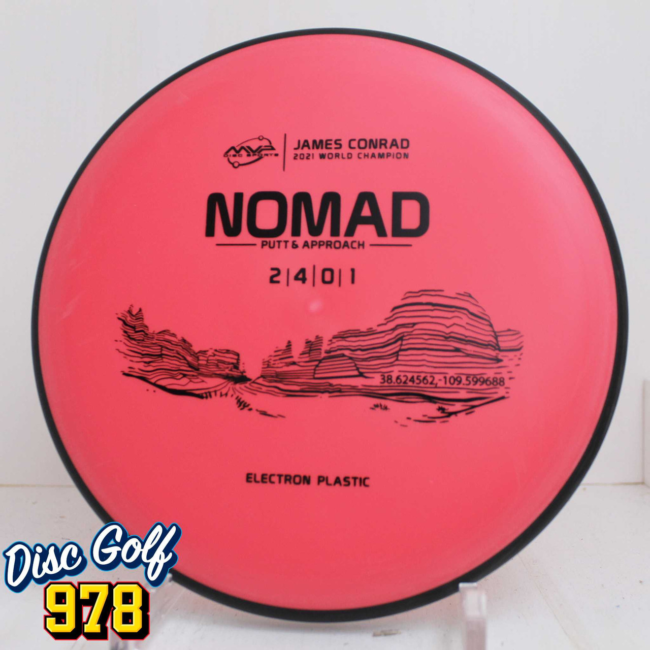 MVP Nomad Electron 168.8g Red A