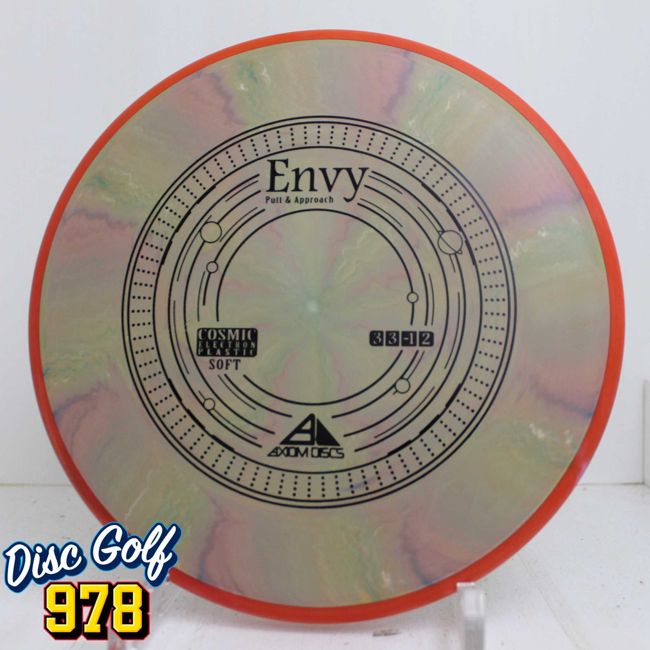 Axiom Envy Cosmic Electron Soft 173.4g Red-Creamy Brownish Swirls