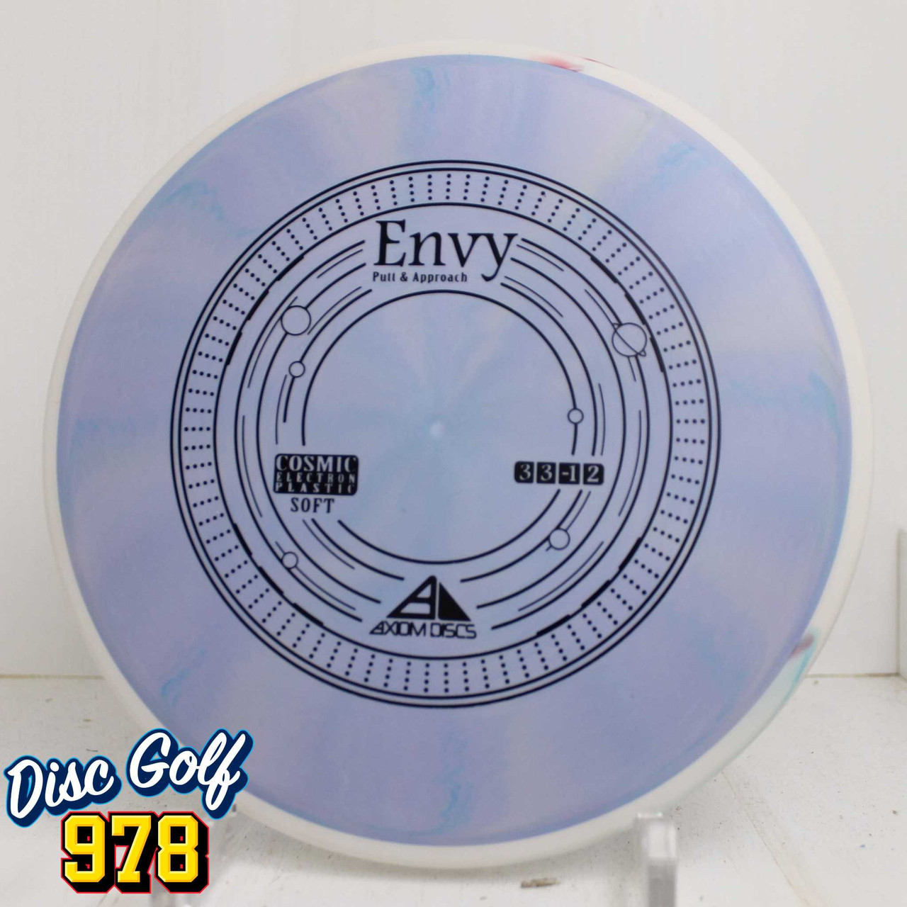 Axiom Envy Cosmic Electron Soft174.1g White-Light Blurple Swirls