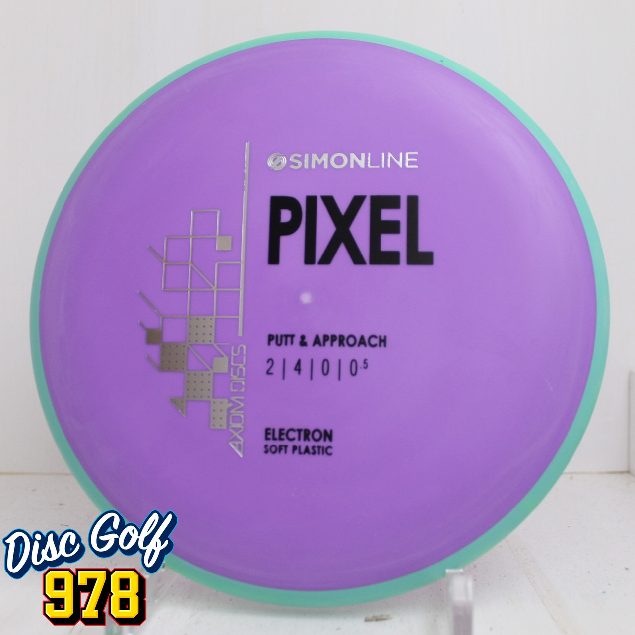 Axiom Simon Line Pixel Electron Soft 169.3g Teal-Purple