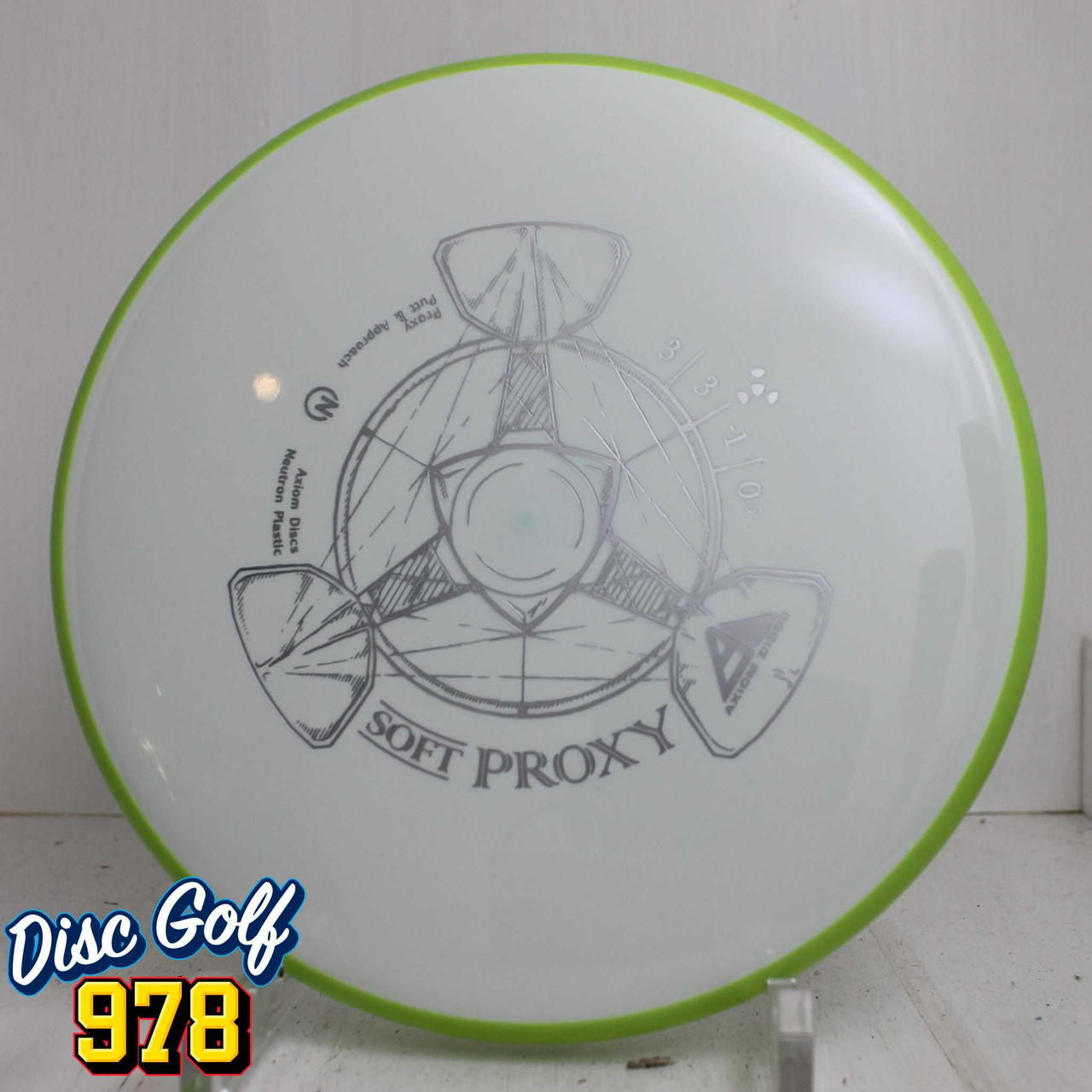 Axiom Proxy Neutron Soft 172.2g Pea Green-White