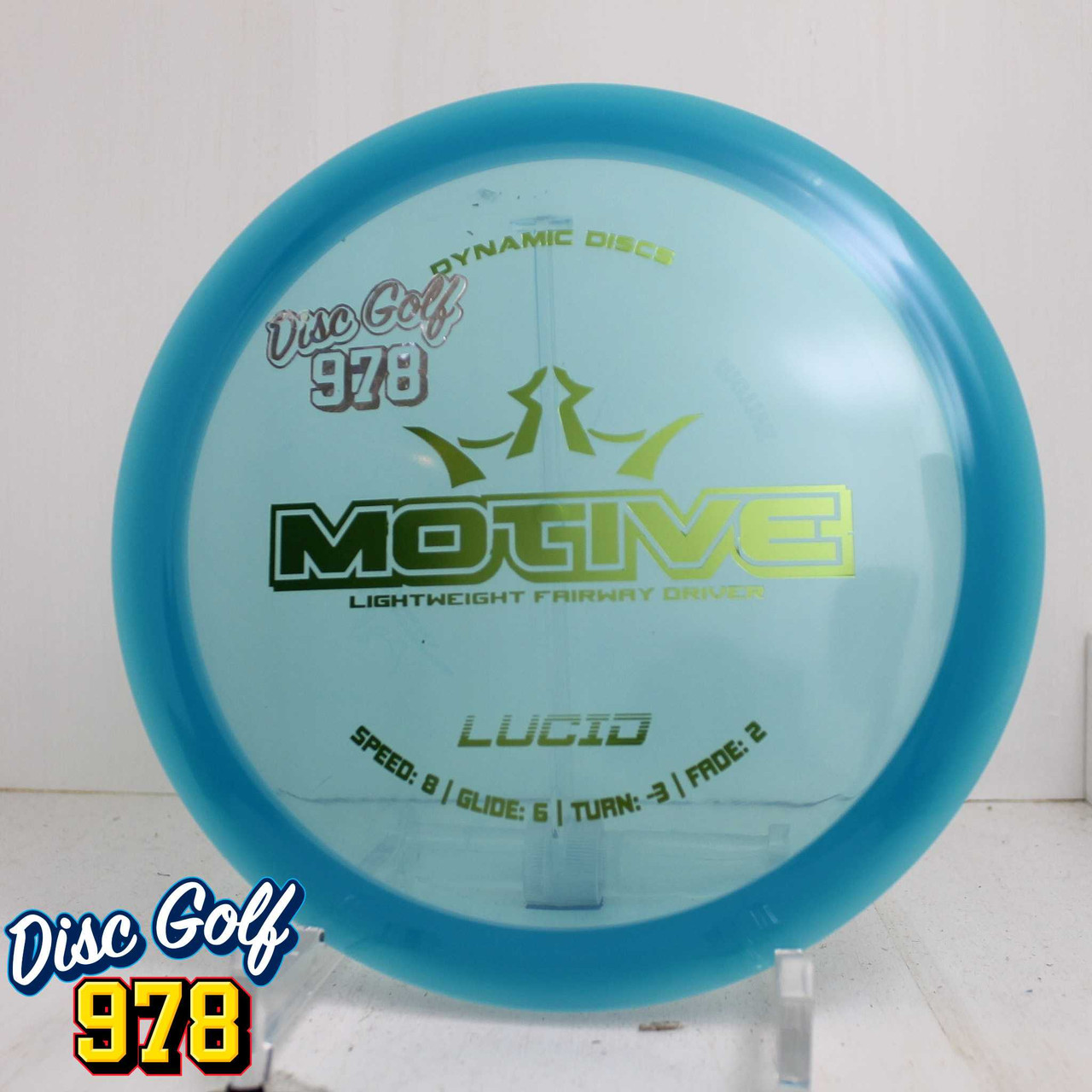 Dynamic Motive Lucid - 978 Hot Stamp 149.2g Blue