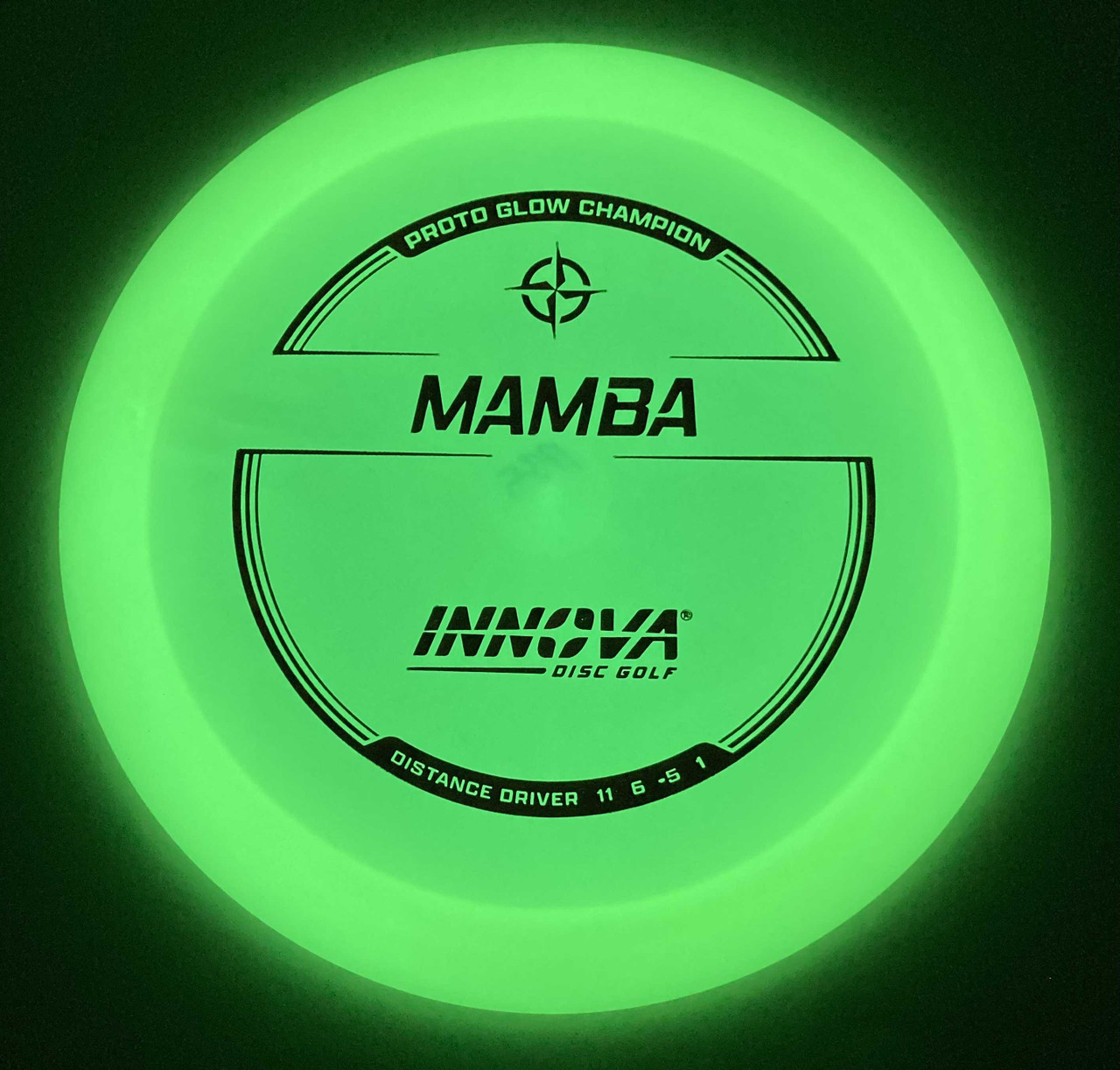 Innova Mamba Proto Glow Champion 167.9g Green Foil A