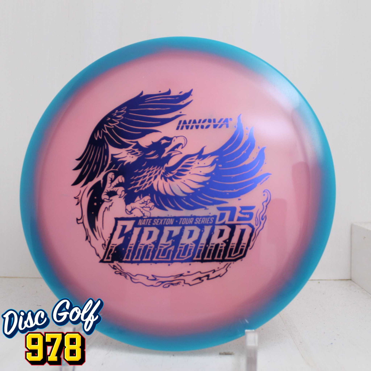 Innova Firebird Proto Glow Halo Champion Nate Sexton 2025 Tour Series 174.7g Blue-Pinkish D