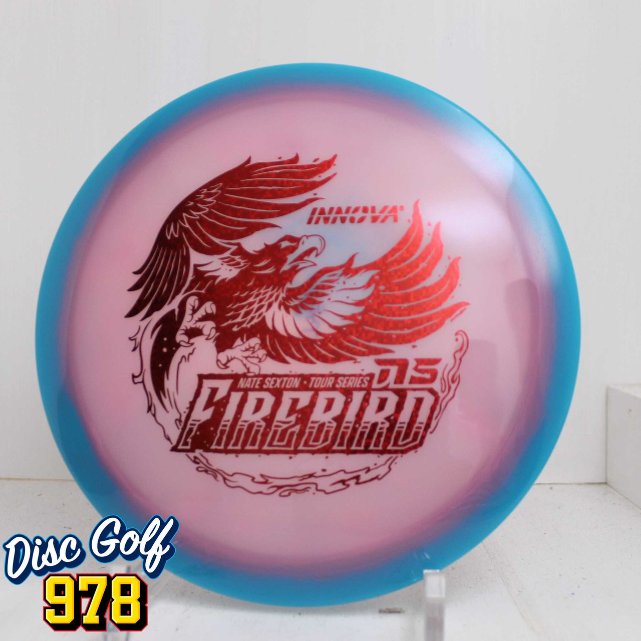 Innova Firebird Proto Glow Halo Champion Nate Sexton 2025 Tour Series 172.9g Blue-Pinkish C