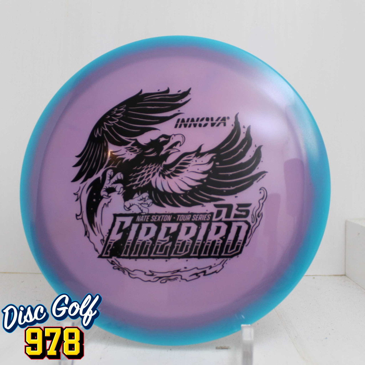 Innova Firebird Proto Glow Halo Champion Nate Sexton 2025 Tour Series 174.9g Blue-Purple A