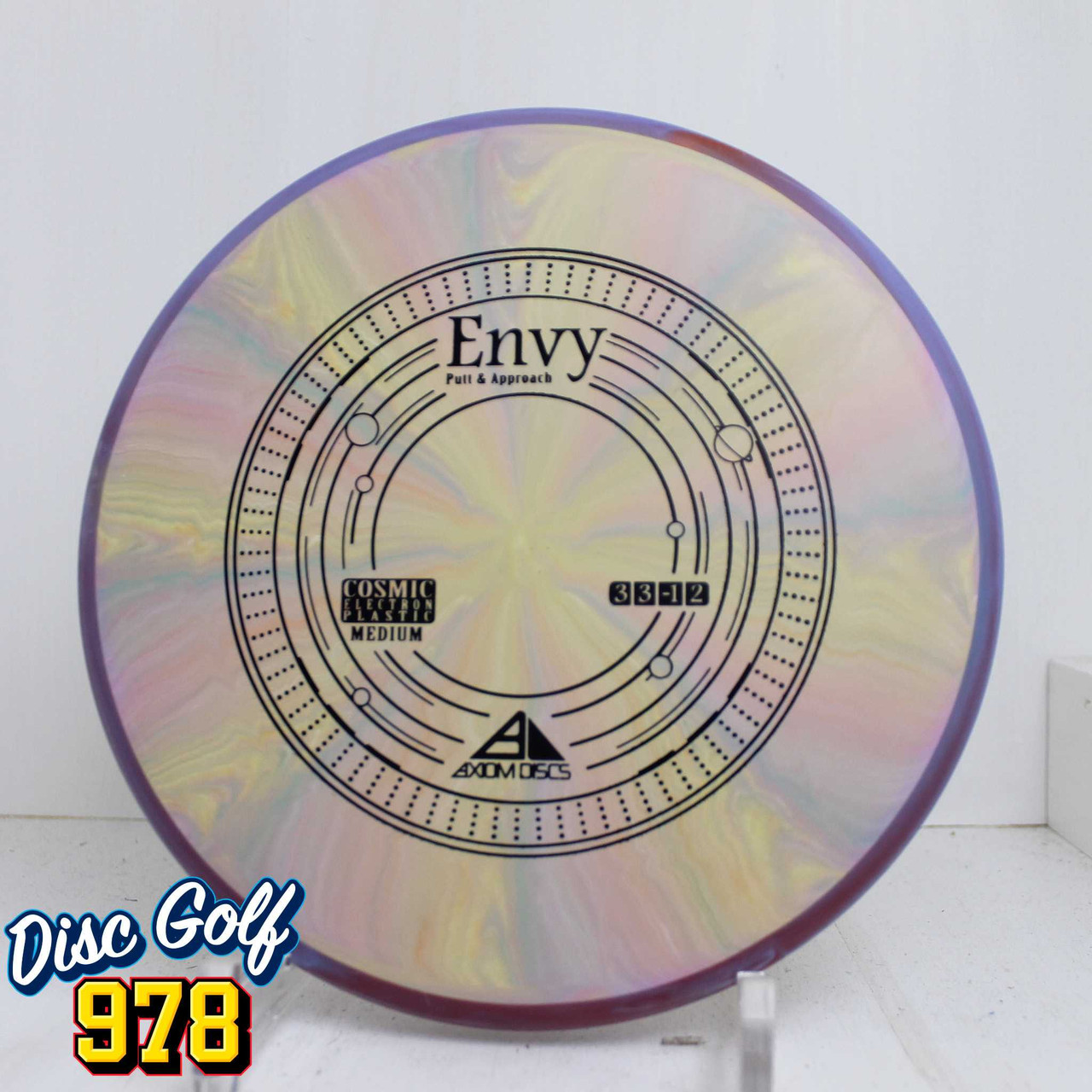 Axiom Envy Cosmic Electron 173.0g Purplish Swirls-Peach/Orange/Purple Swirls