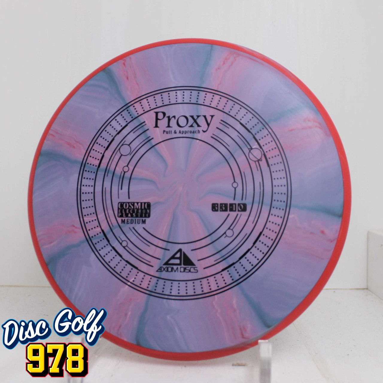 Axiom Proxy Cosmic Electron Medium 173.1g Red-Pink/Magenta Swirls