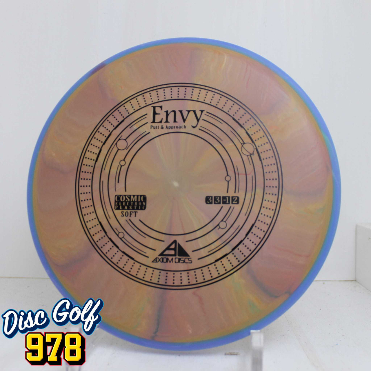 Axiom Envy Cosmic Electron Soft 171.6g Blurple-Orange/Brown Swirls