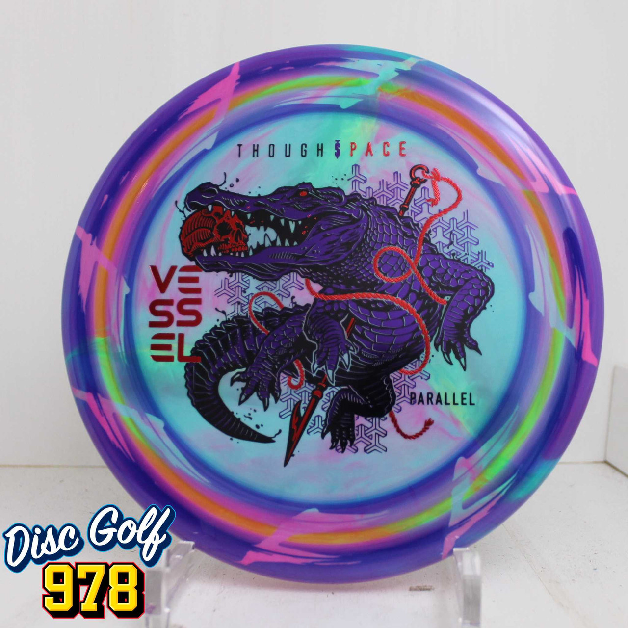 Chain Reaction Dyes - Thought Space Vessel Parallel 176.2g Purple Pink Teal