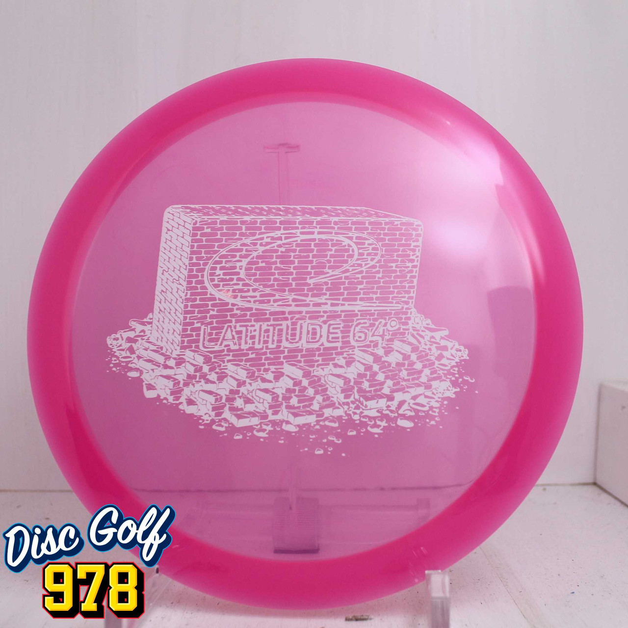 Latitude 64 River Opto Brick & Mortar 176.5g Pink A - Disc Golf 978