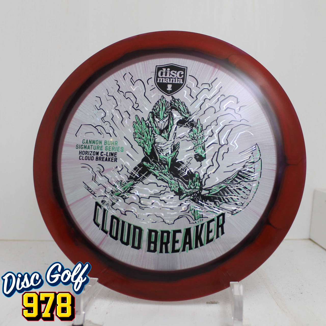 Discmania Cloud Breaker Horizon C-Line Gannon Buhr (Triple Foil) 174.9g Red-Purple C