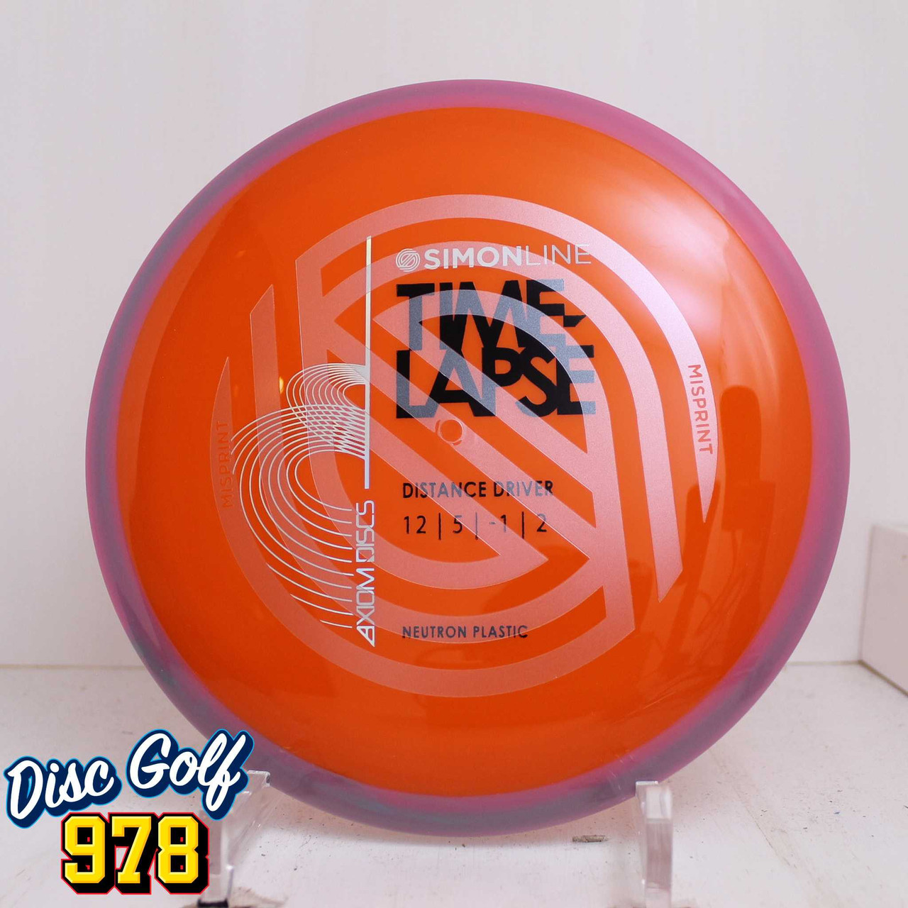 Axiom Simon Line Time Lapse Retooled - Misprint 174.3PurPink-Orange