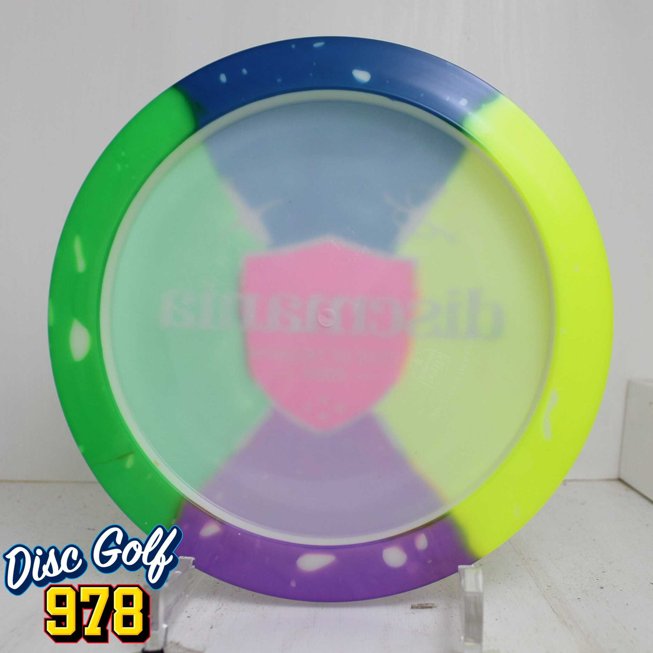 Discmania DD3 Premier Q-Line - Year of Triumph 2025 - CM Dyes 174.1g Blue/Yellow/Purple/Green Pink