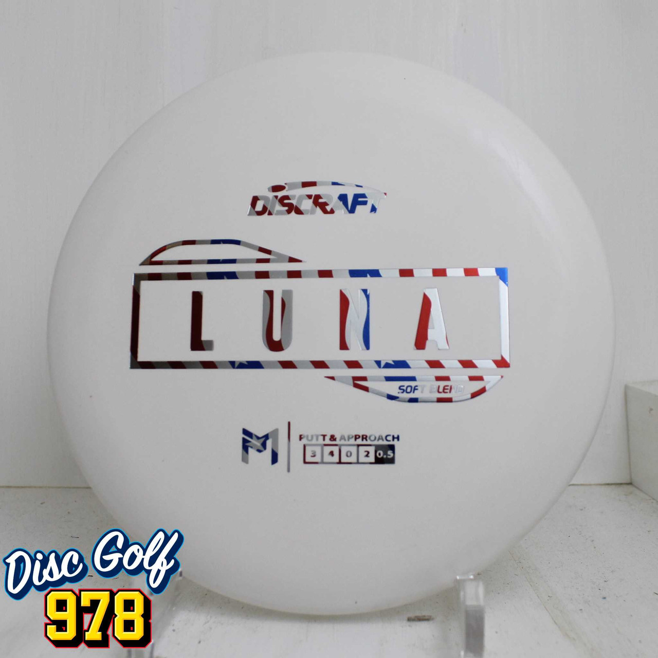 Discraft Luna Paul McBeth Soft Blend 172.4g White B