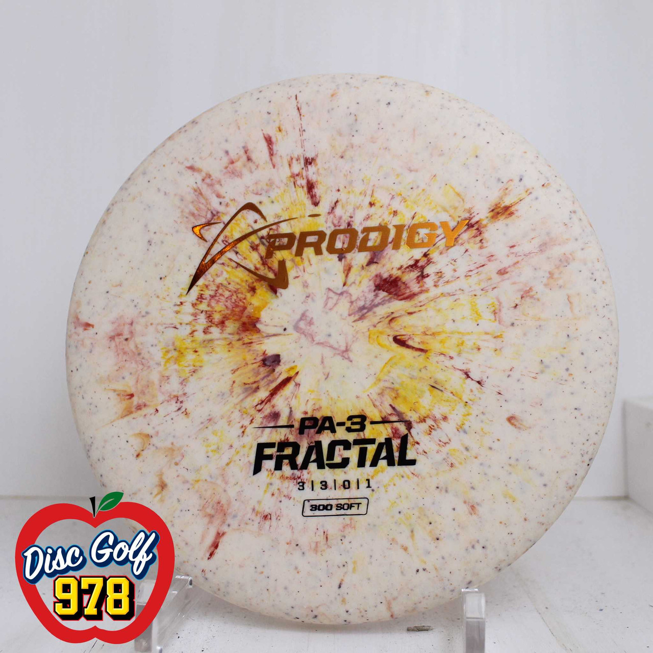 Prodigy PA-3 300 Soft Fractal 171.7g Whiteish Red/Yellow B