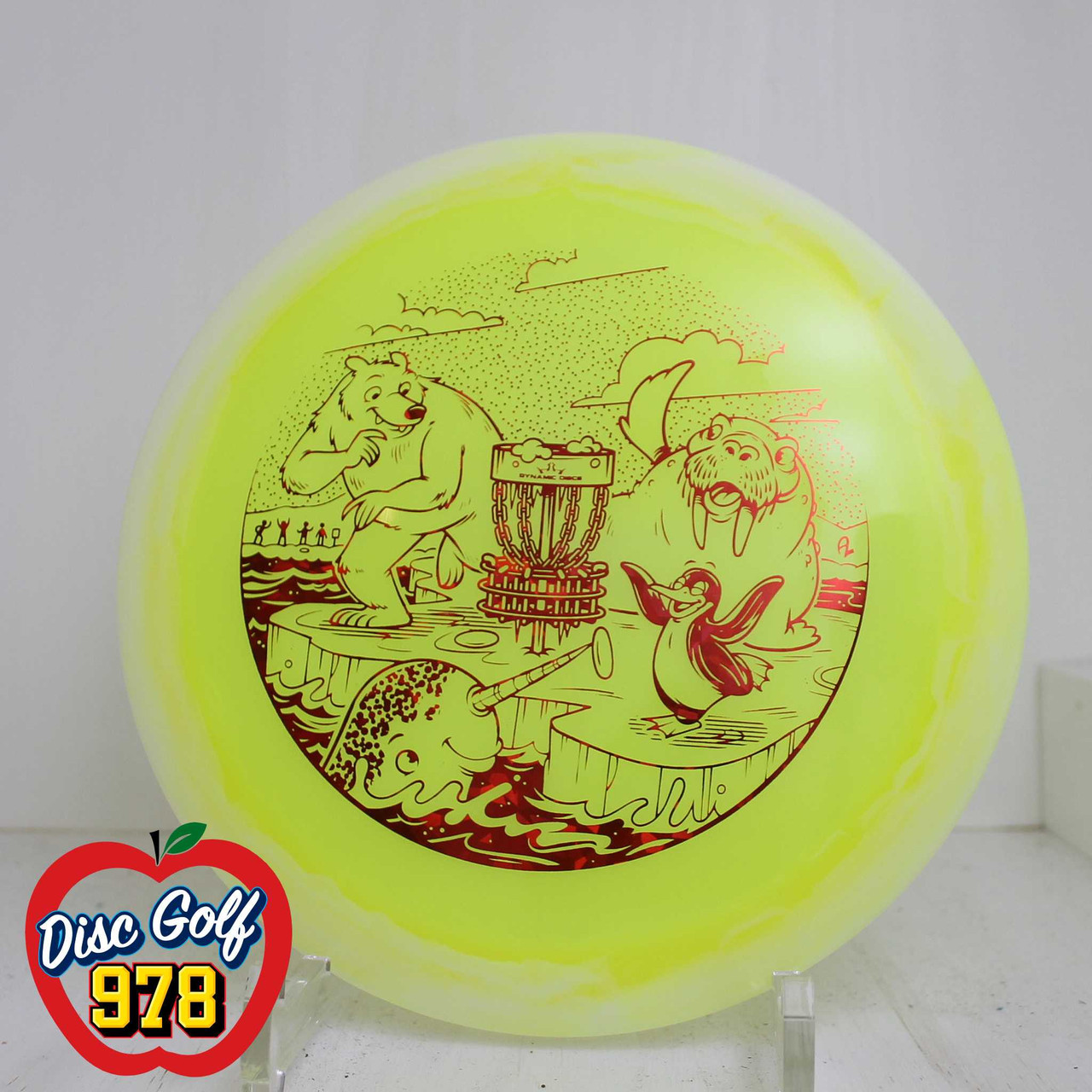 Dynamic Escape Lucid-Ice Orbit Polar Party 173.2g Neon Yellow