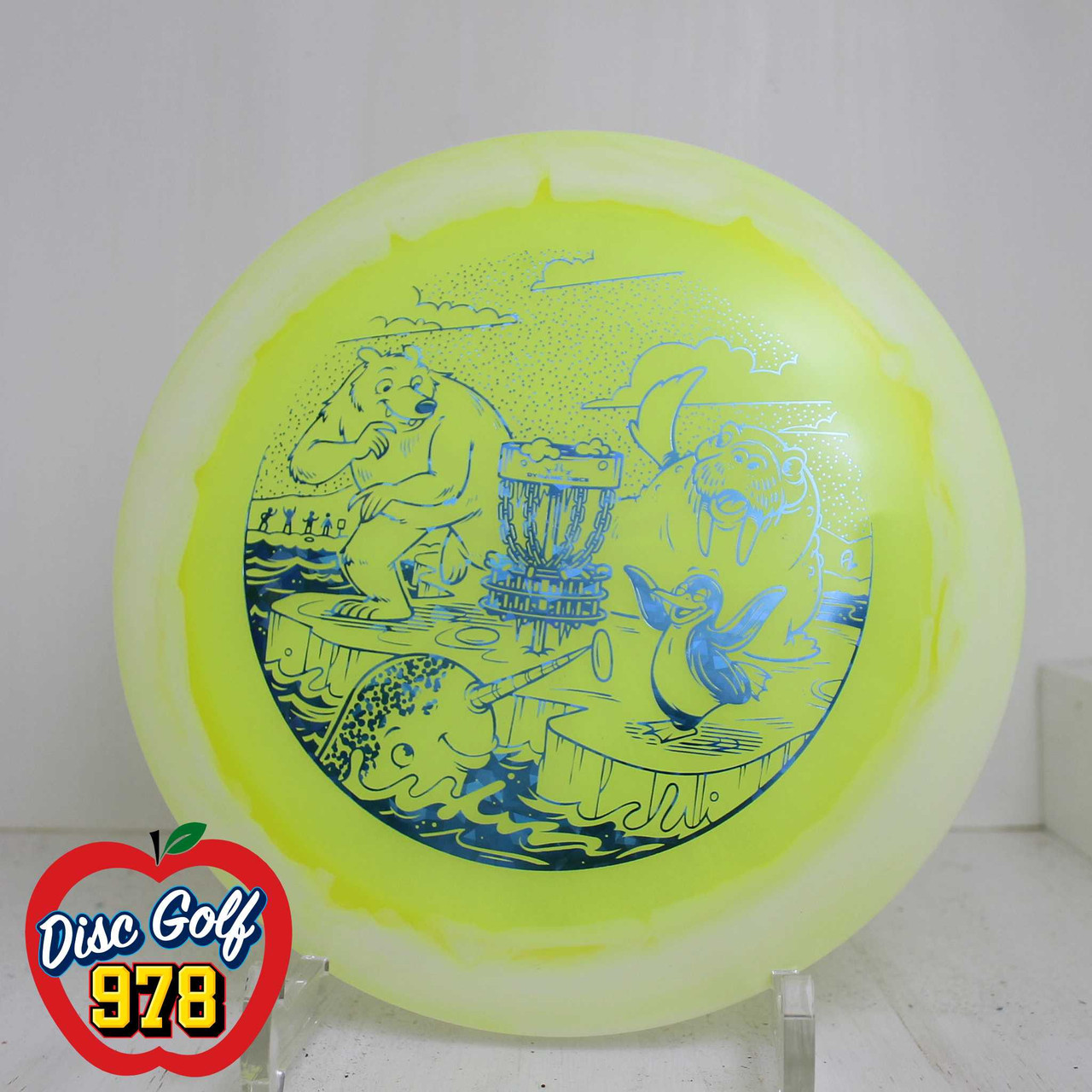 Dynamic Trespass Lucid-Ice Orbit Polar Party 175.7g Neon Yellow B