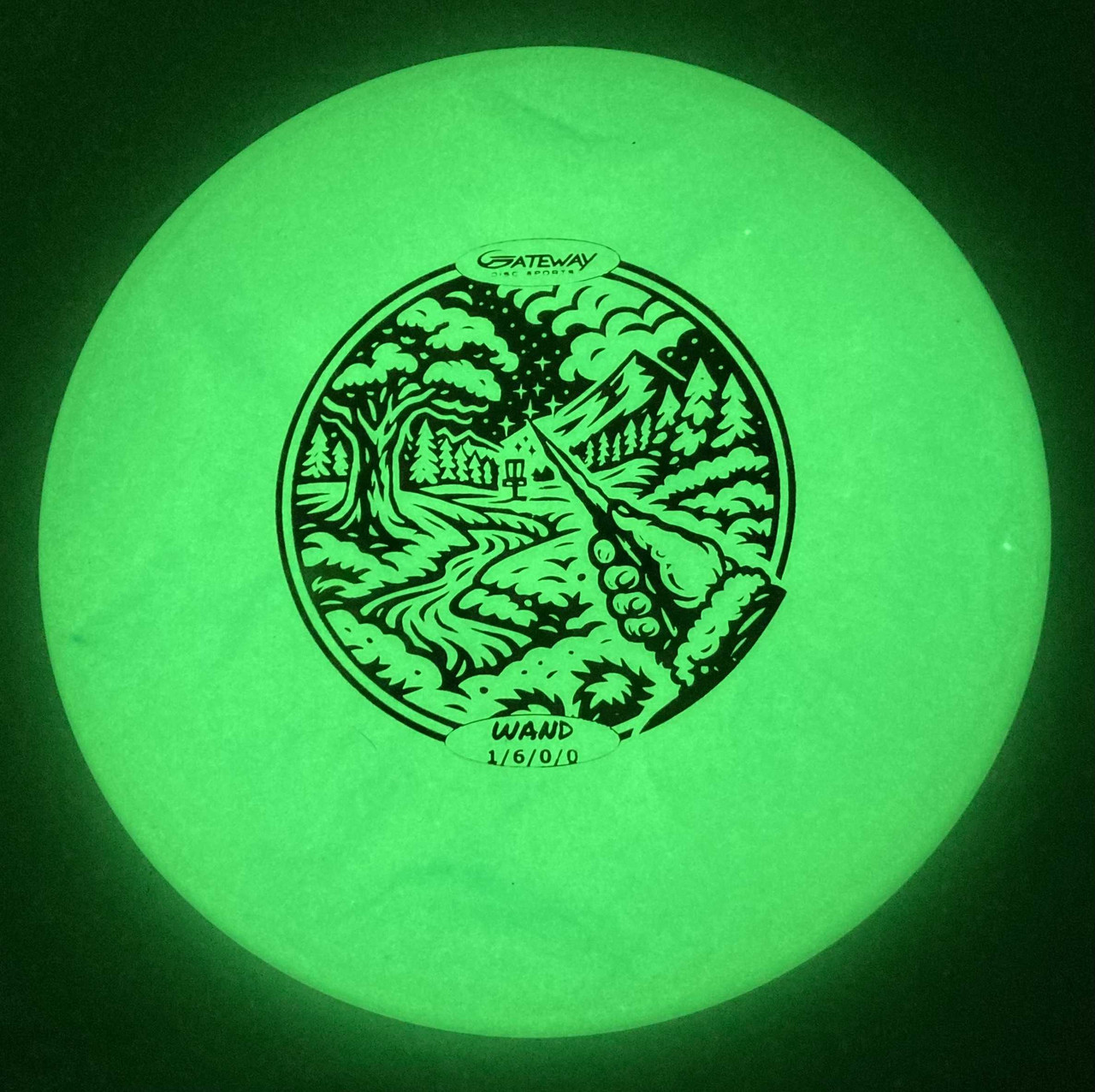 Gateway Wand SuperGlow Suregrip 175.6g Light Blue