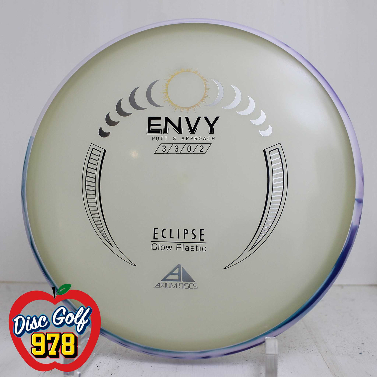 Axiom Envy Eclipse PLC 173.5g Purple/White Swirl Rim