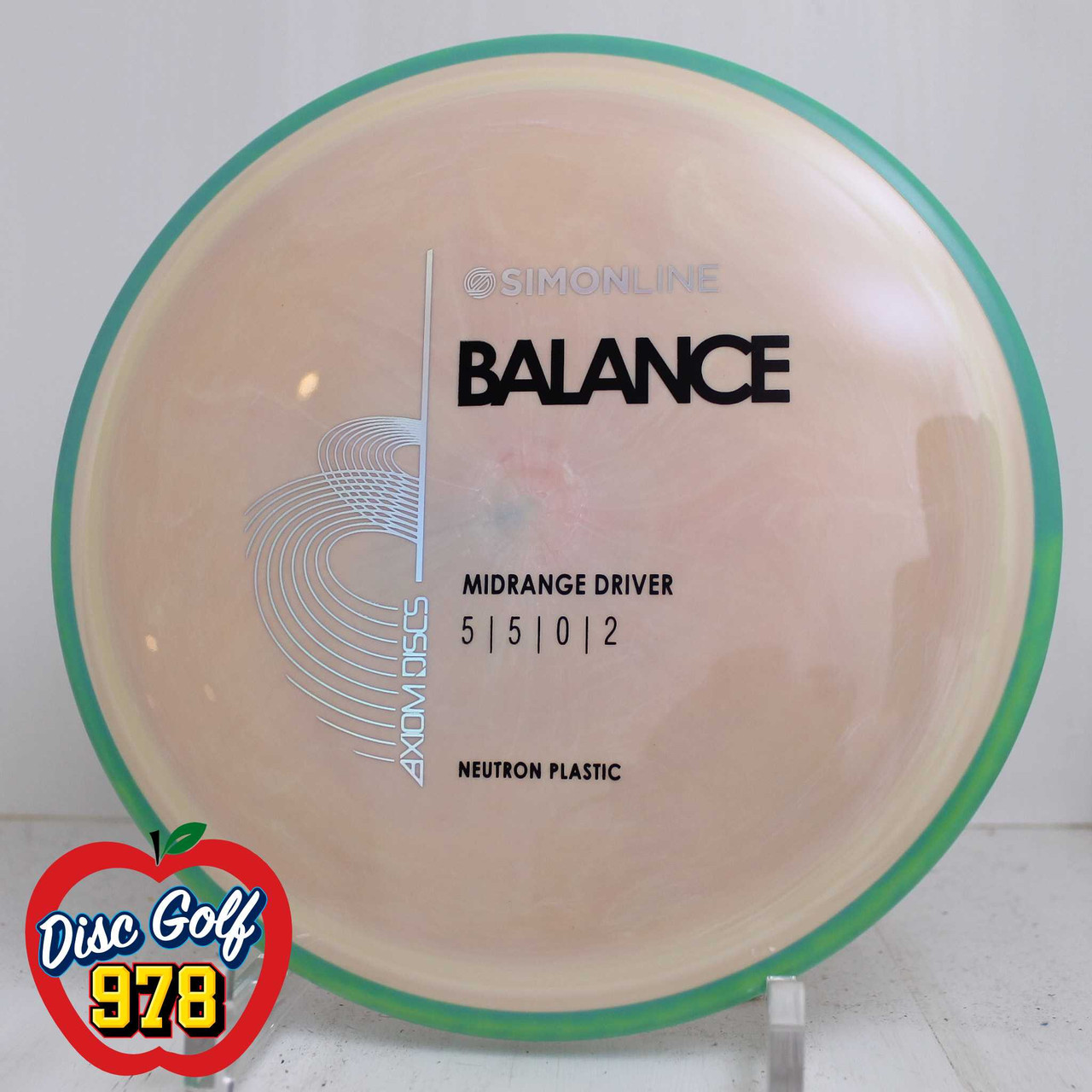 Axiom Simon Line Balance Neutron PLC 176.9g Teal-Light Peachy Pink
