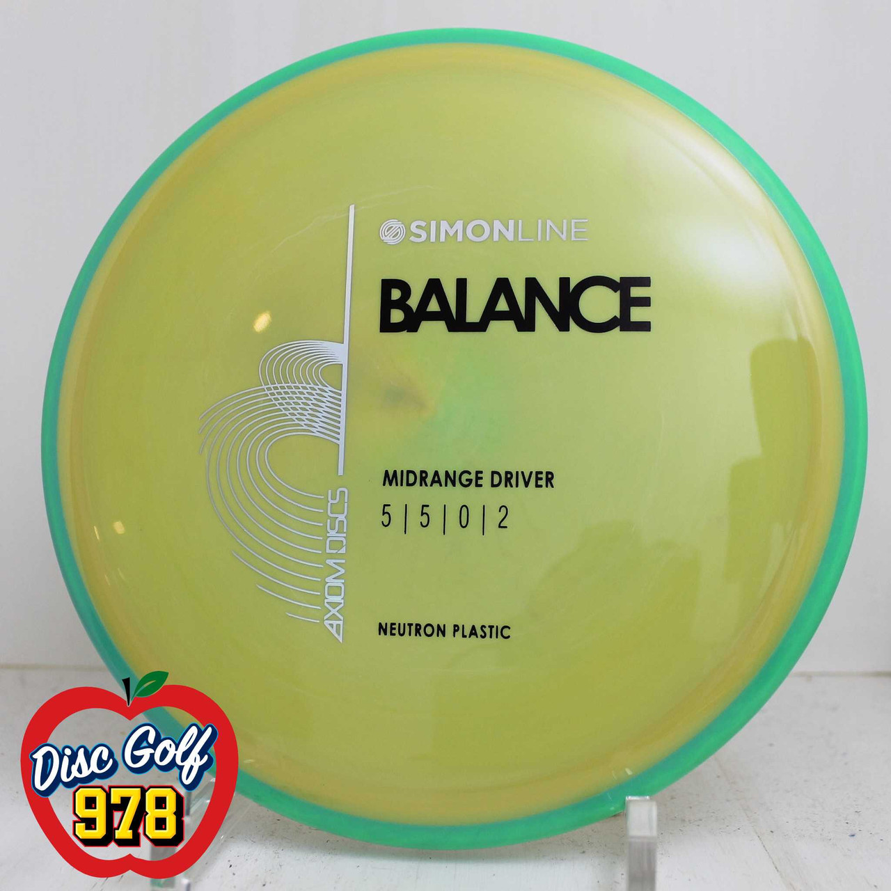 Axiom Simon Line Balance Neutron PLC 171.2g Mint Green-Cream Yellow