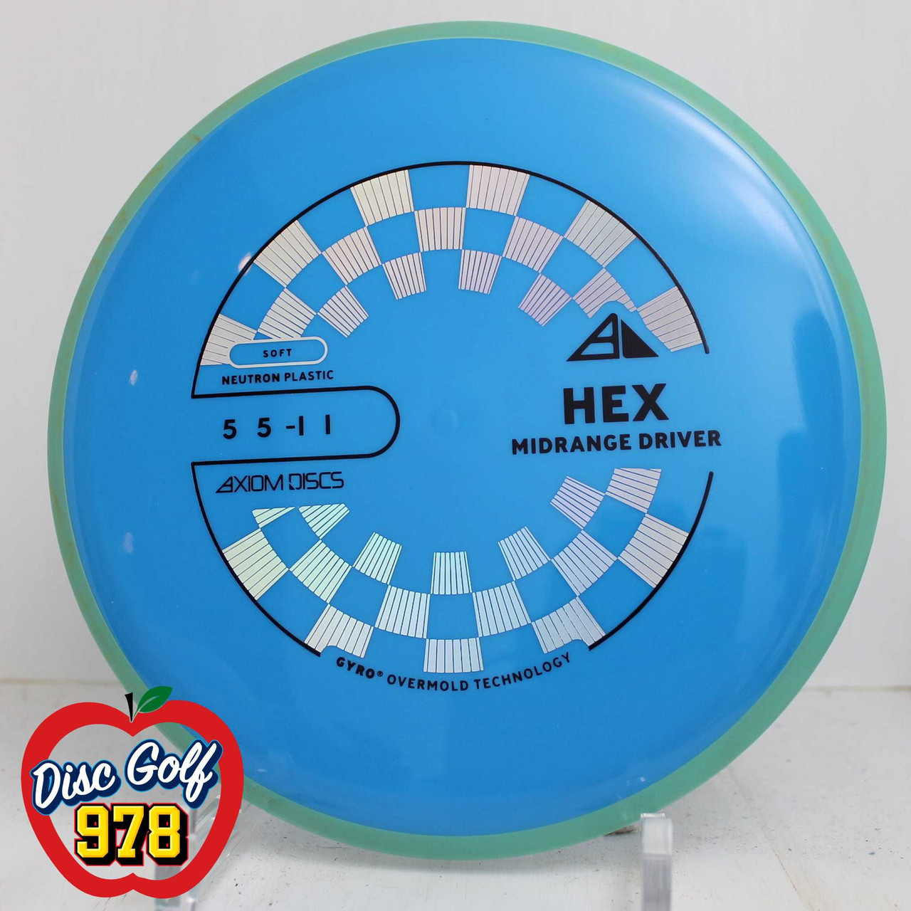 Axiom Hex Neutron Soft PLC 176.5g Green-Blue