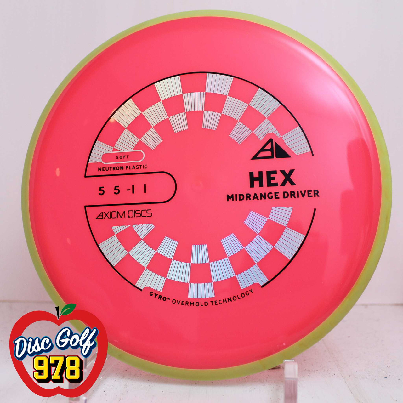 Axiom Hex Neutron Soft PLC 175.9g Yellow-Pink