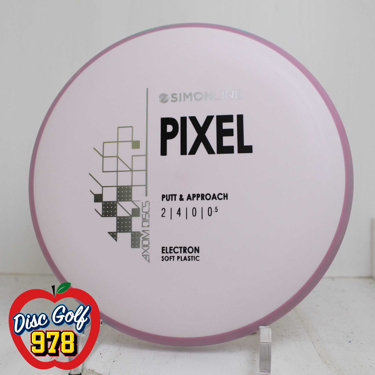 Axiom Simon Line Pixel Electron Soft 175.3 Violet Swirl-White