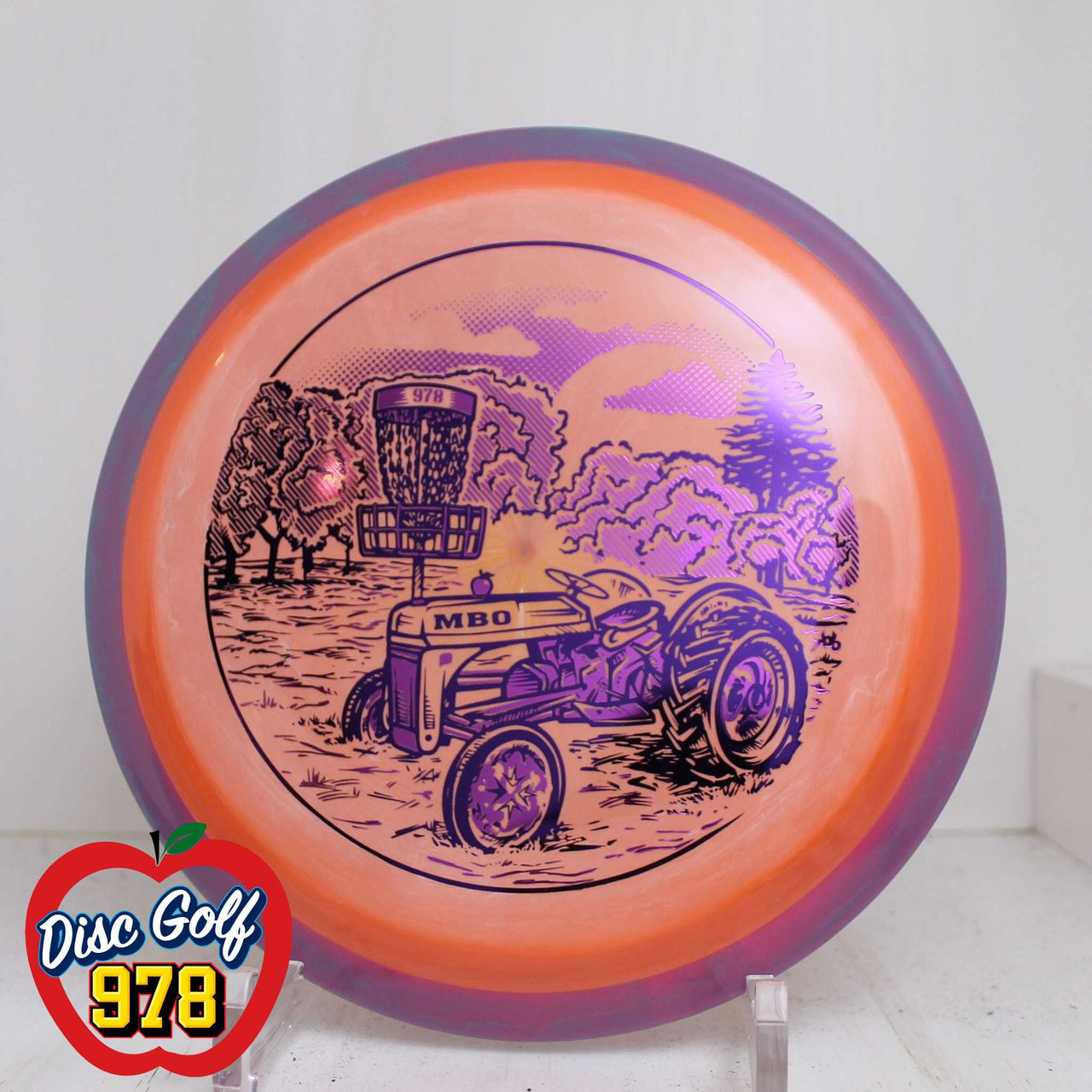 Axiom Simon Line Time Lapse Neutron DFX MBO Tractor 174.1 Magenta/Teal Swirls-Peachy Orange