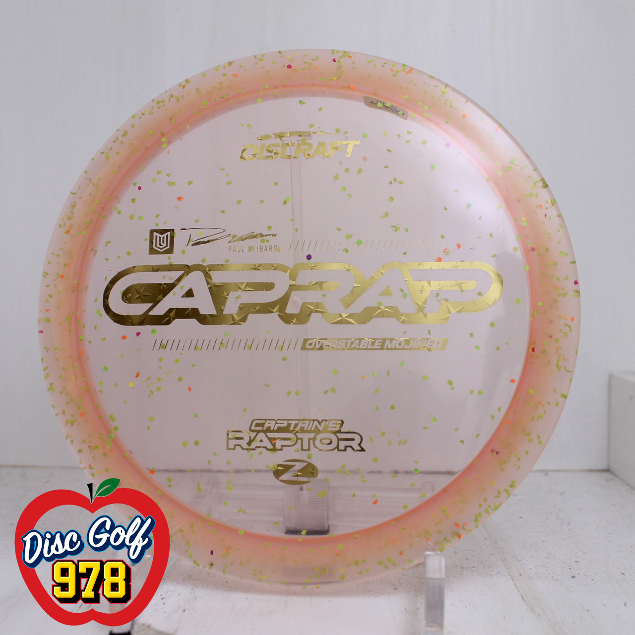 Discraft Captain's Raptor 2026 Z Confetti - Paul Ulibarri