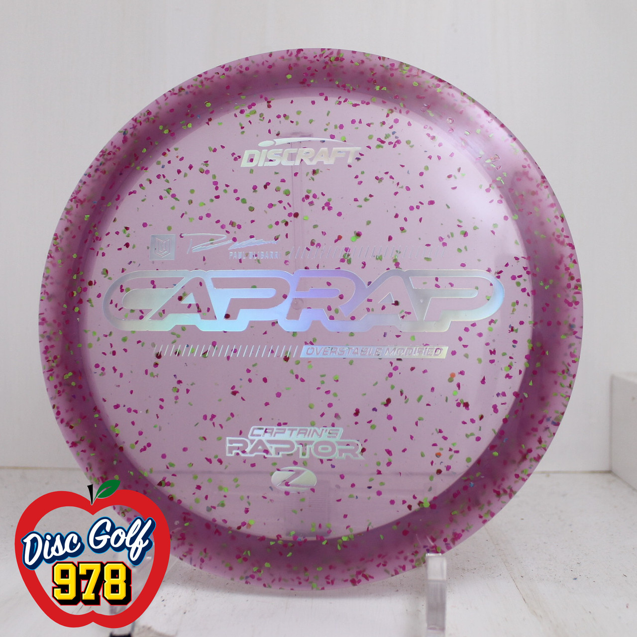 Discraft Captain's Raptor 2026 Z Confetti - Paul Ulibarri