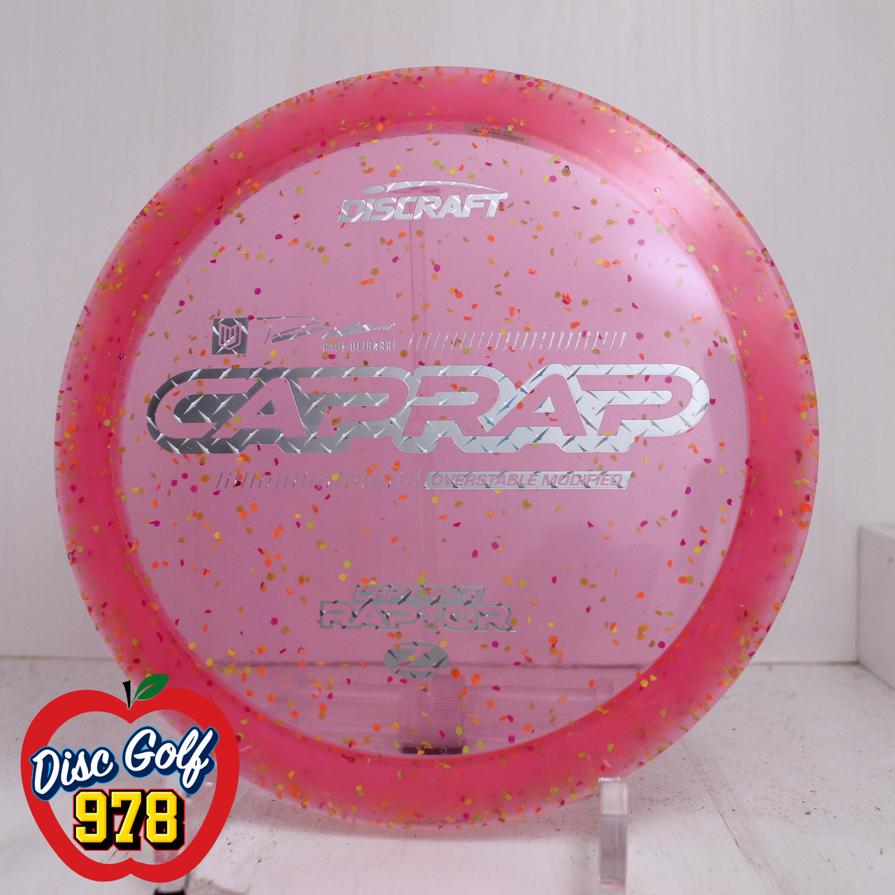 Discraft Captain's Raptor 2026 Z Confetti - Paul Ulibarri
