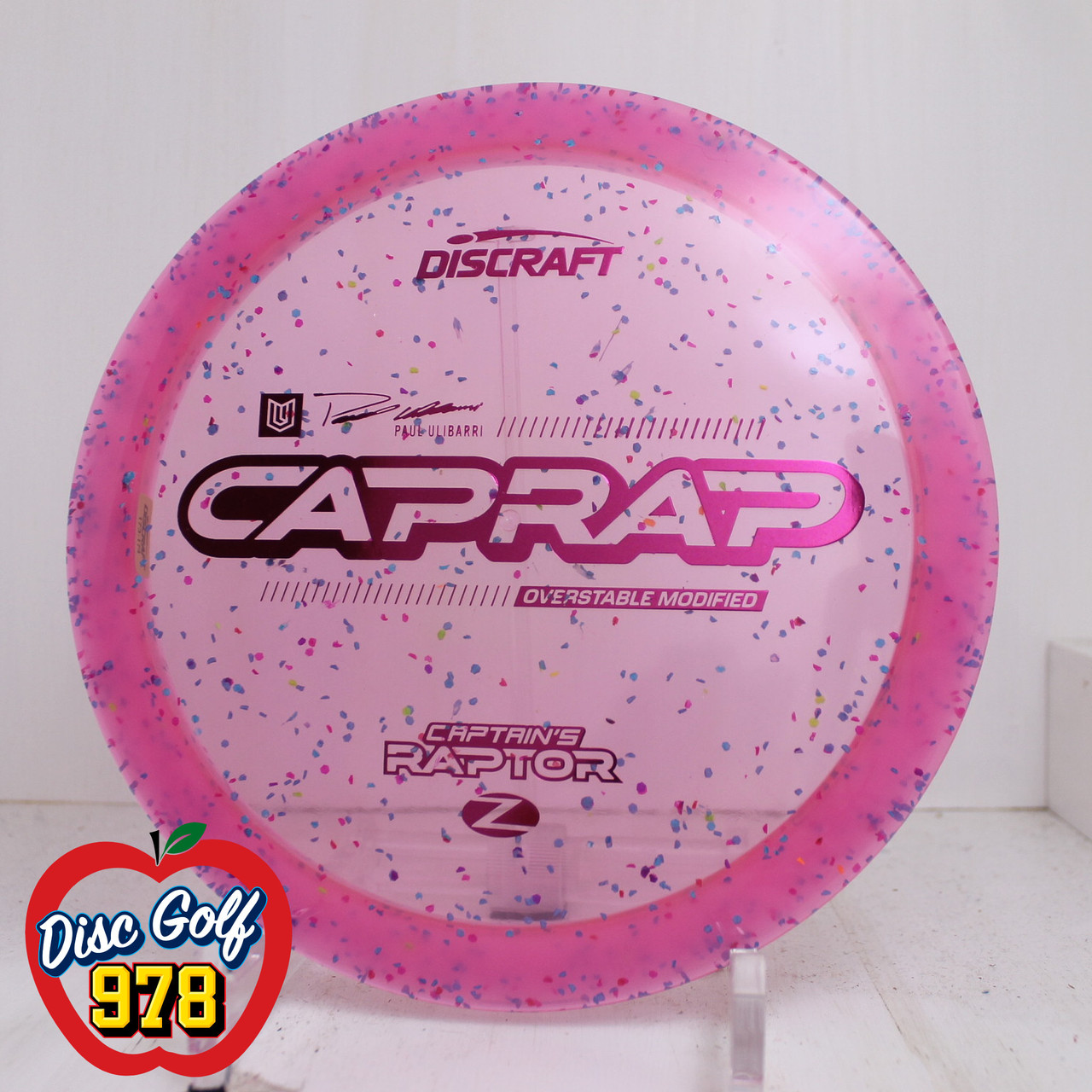 Discraft Captain's Raptor 2026 Z Confetti - Paul Ulibarri