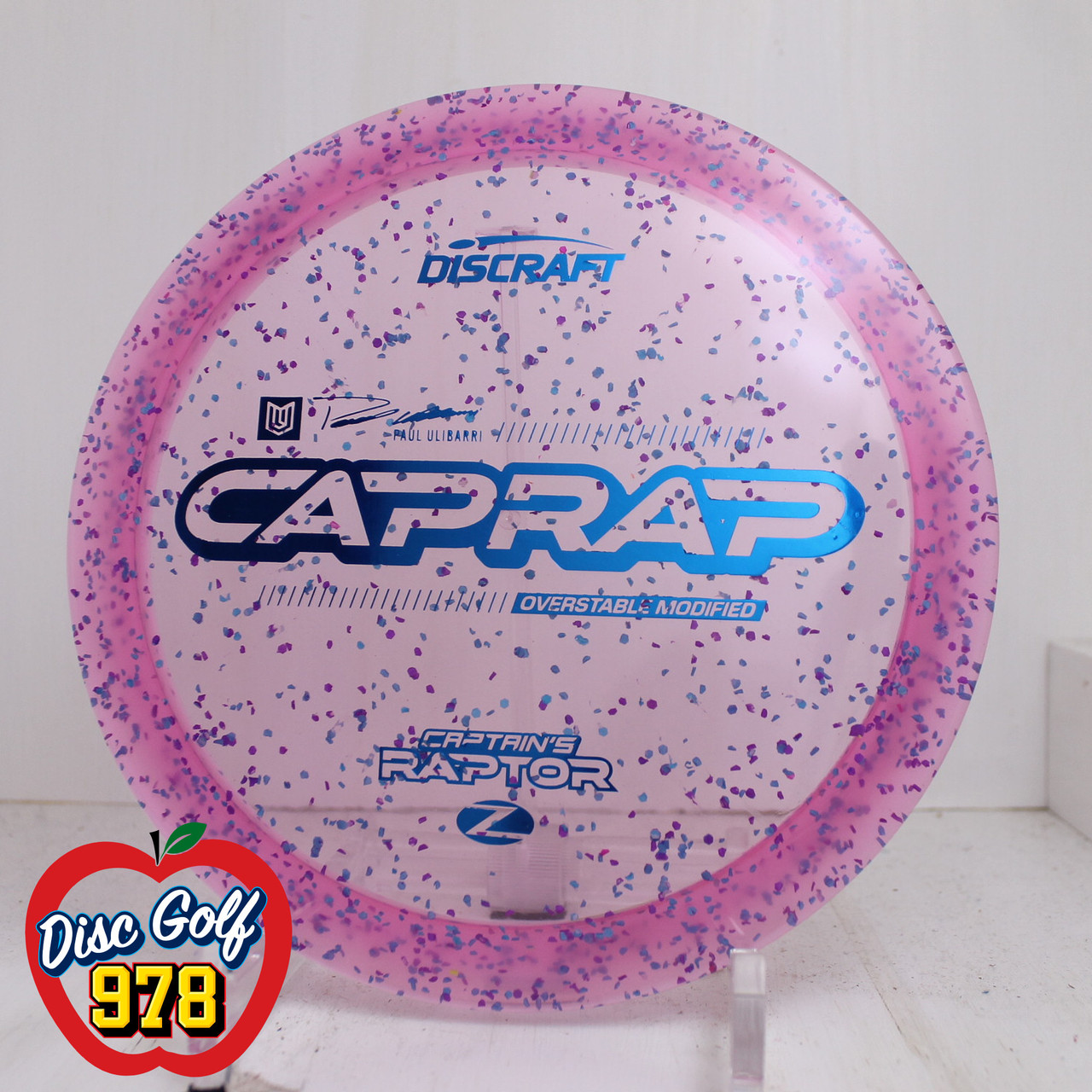 Discraft Captain's Raptor 2026 Z Confetti - Paul Ulibarri