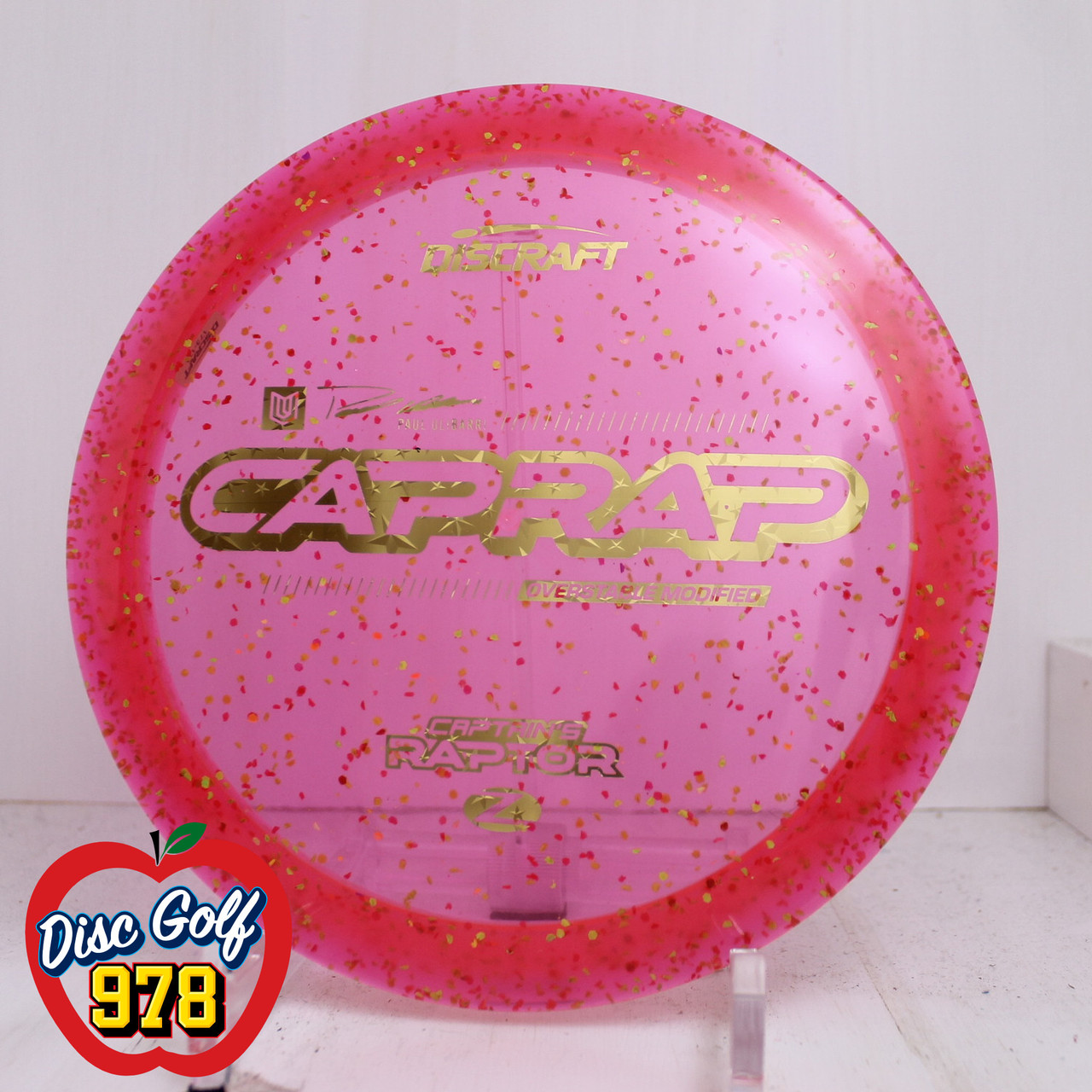 Discraft Captain's Raptor 2026 Z Confetti - Paul Ulibarri