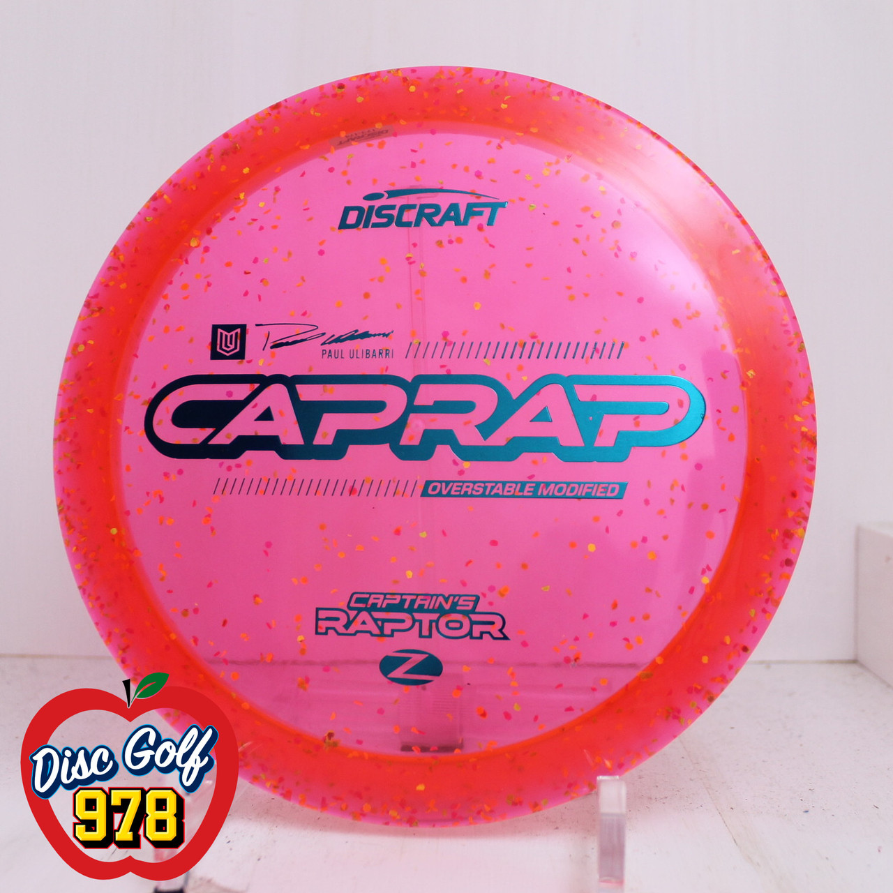 Discraft Captain's Raptor 2026 Z Confetti - Paul Ulibarri