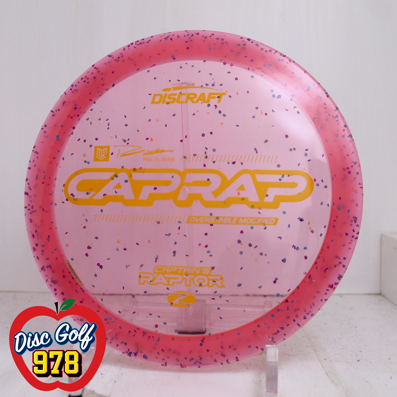 Discraft Captain's Raptor 2026 Z Confetti - Paul Ulibarri - Disc