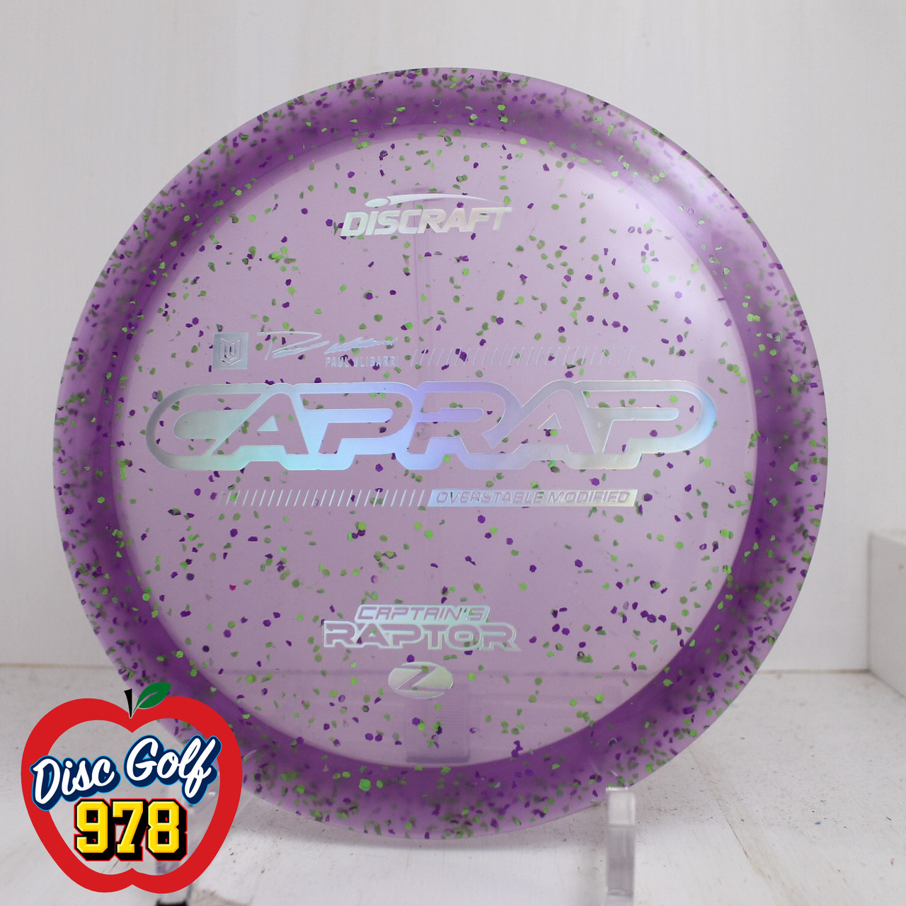 Discraft Captain's Raptor 2026 Z Confetti - Paul Ulibarri